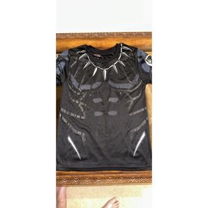 Boys Marvel Black Panther Dri Fit  Shirt  Size 14